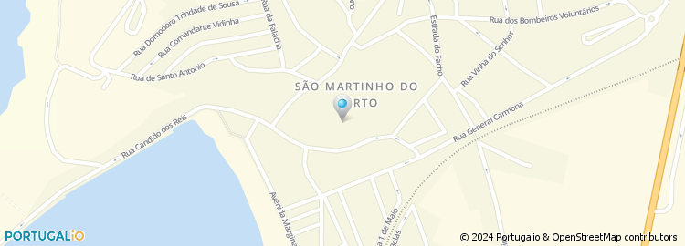 Mapa de Rua Francisco Martins