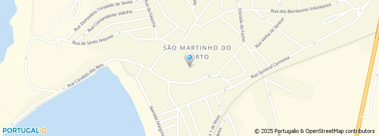 Mapa de Rua Francisco Martins