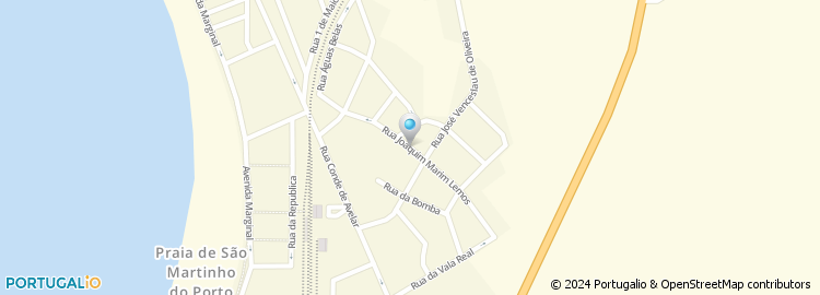 Mapa de Rua Joaquim Martins de Lemos