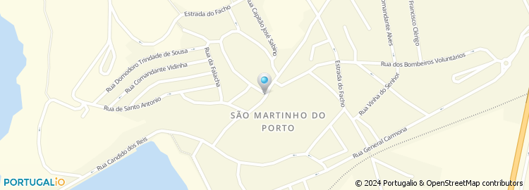 Mapa de Rua José Bento da Silva
