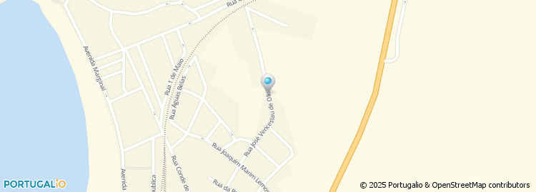 Mapa de Rua José Venceslau de Oliveira