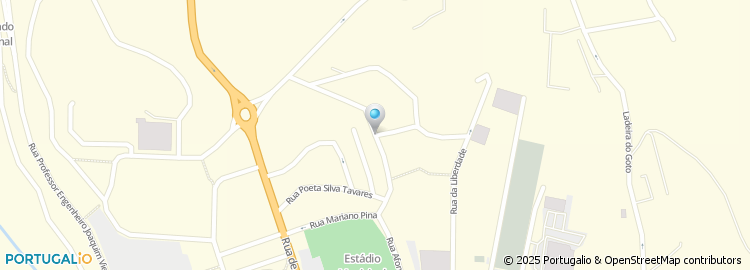 Mapa de Rua Maria de Lurdes Resende