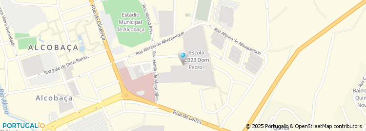 Mapa de Rua Pedro e Inês