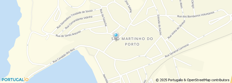 Mapa de Rua Professor Espírito Santo