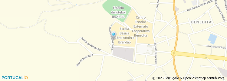 Mapa de Rua da Misericórdia