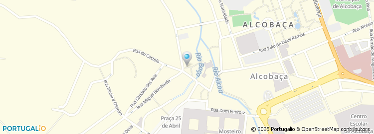 Mapa de Rua Virgínia Vitorino