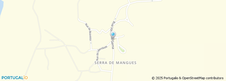 Mapa de Serra dos Mangues