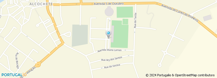 Mapa de Alameda do Grupo Desportivo Alcochetense