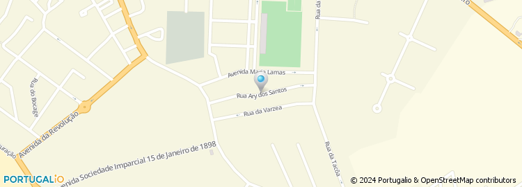 Mapa de Rua Ary dos Santos
