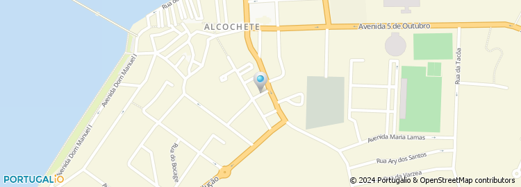 Mapa de Rua do Monte Novo