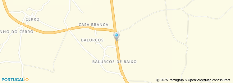 Mapa de Balurcos de Baixo