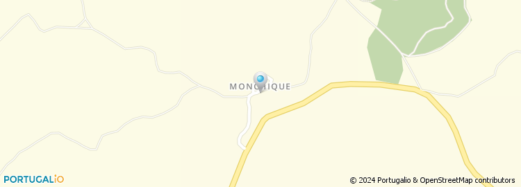 Mapa de Monchique