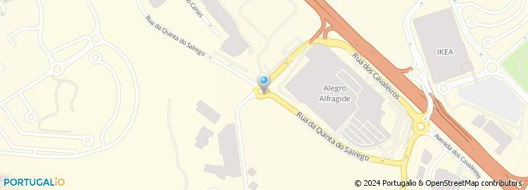Mapa de Ale Hop, Alegro Shopping Alfragide
