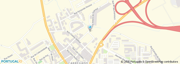 Mapa de Rua Doutor Guilherme Baptista Delgado