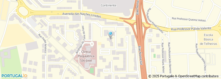 Mapa de Alexandre Freitas Pinto, Unipessoal Lda