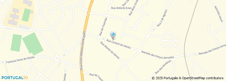Mapa de Alexandre Joaquim Meireles, Lda