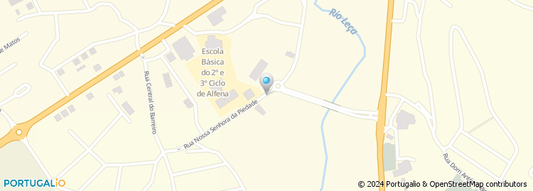 Mapa de Alfaensinus - Centro de Estudos, Lda