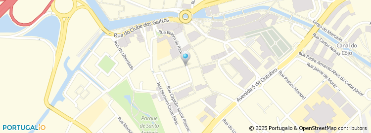 Mapa de Alfaiataria Hernani
