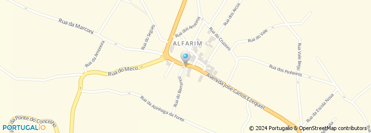 Mapa de Alfamiano