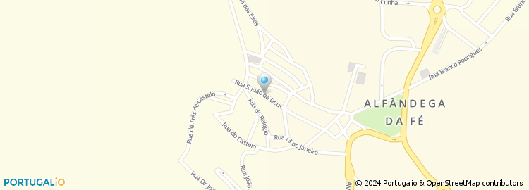Mapa de Rua Carolino Abílio Urze