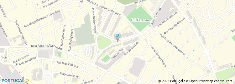 Mapa de Alfandega de Faro