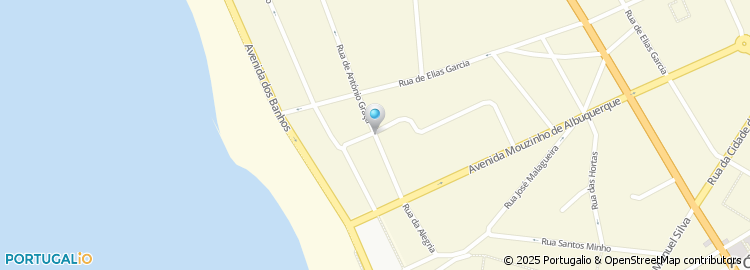 Mapa de Alfredo Azevedo Dias