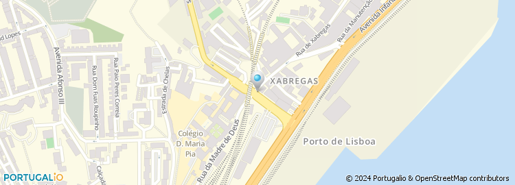 Mapa de Alfredo C Garrido - Despachante Oficial, Unip., Lda