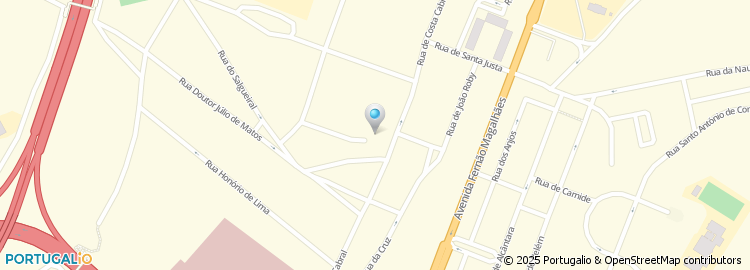 Mapa de Alfredo Jorge Alves, Unipessoal Lda