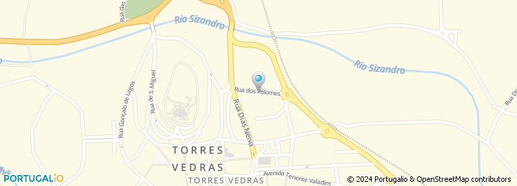 Mapa de Alfredo Jorge Simoes, Lda