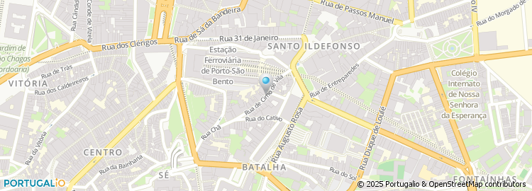 Mapa de Alfredo Martins Coelho