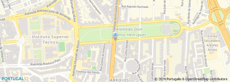Mapa de Alfredo Neves, Lda