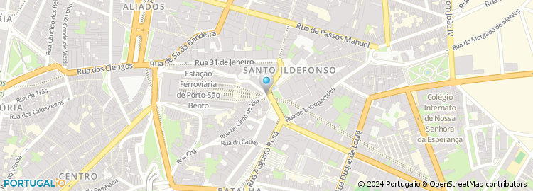 Mapa de Alfredo Pereira da Silva & Irmão, Lda