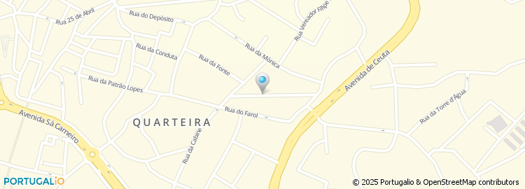 Mapa de Algarscooter - Aluguer de Equipamento de Recreio, Unip., Lda