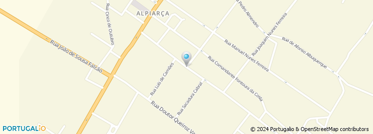 Mapa de Alice Sapataria, Unip., Lda