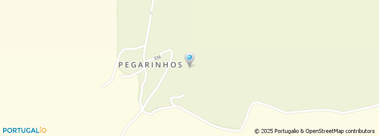 Mapa de Pegarinhos