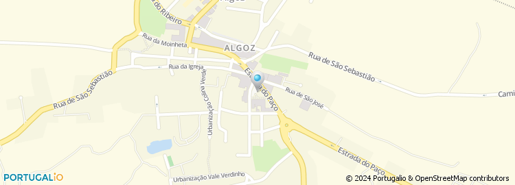 Mapa de Alisuper Supermercados, Algoz