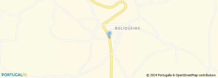 Mapa de Alisuper Supermercados, Boliqueime