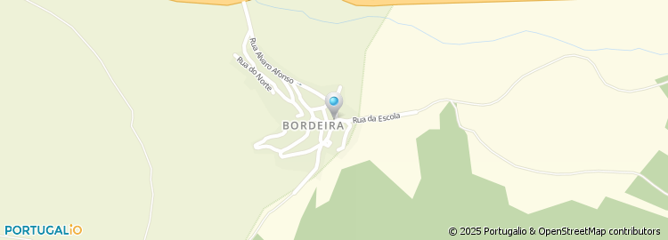 Mapa de Bordeira