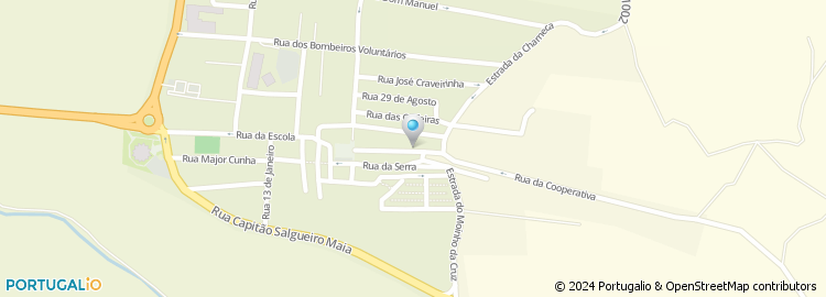 Mapa de Rua Dom Francisco Gomes de Avelar