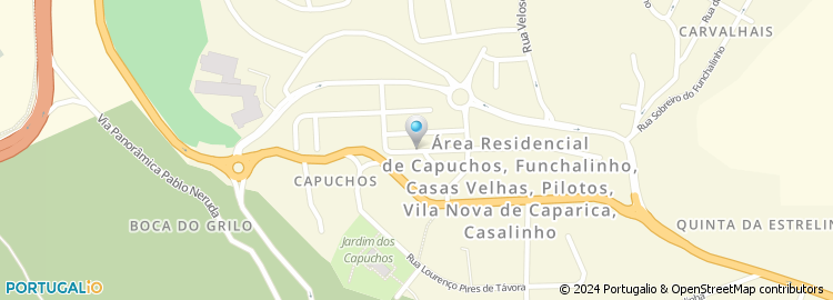 Mapa de Rua António Palolo