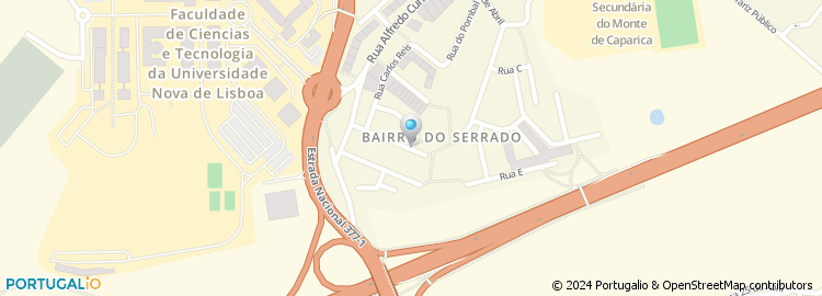 Mapa de Rua Bernardo Marques