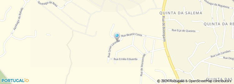 Mapa de Rua César de Lacerda