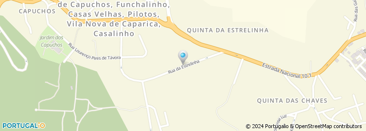 Mapa de Rua da Estrelinha