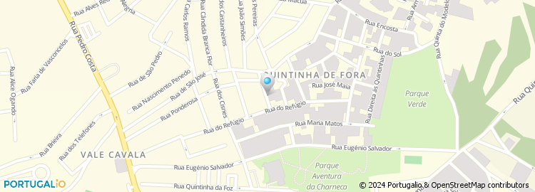 Mapa de Rua de São Torpes