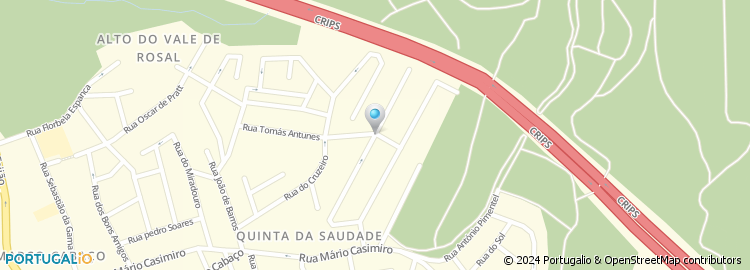 Mapa de Rua Diogo de Andrade