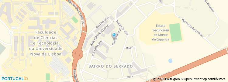 Mapa de Rua Quinta do Pombal