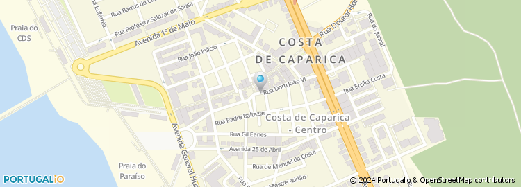 Mapa de Rua Dom João Vi