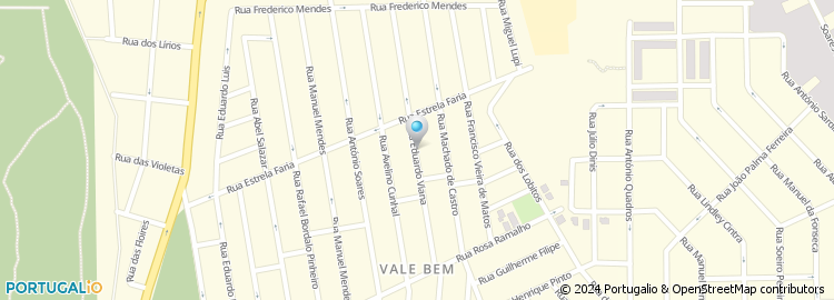 Mapa de Rua Eduardo Viana