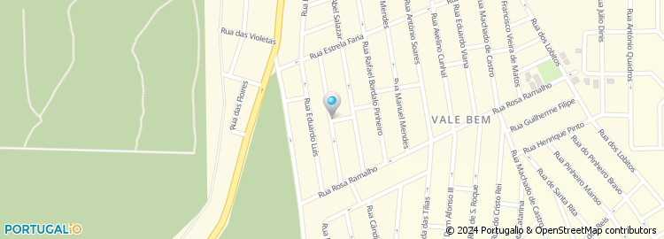 Mapa de Rua Fausto Sampaio