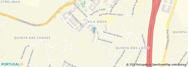 Mapa de Rua Fernando de Almeida